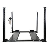Extra Large 4-Post Car Lift 9,000 LB | 78" Drive-Under | Fits Full-Size Trucks