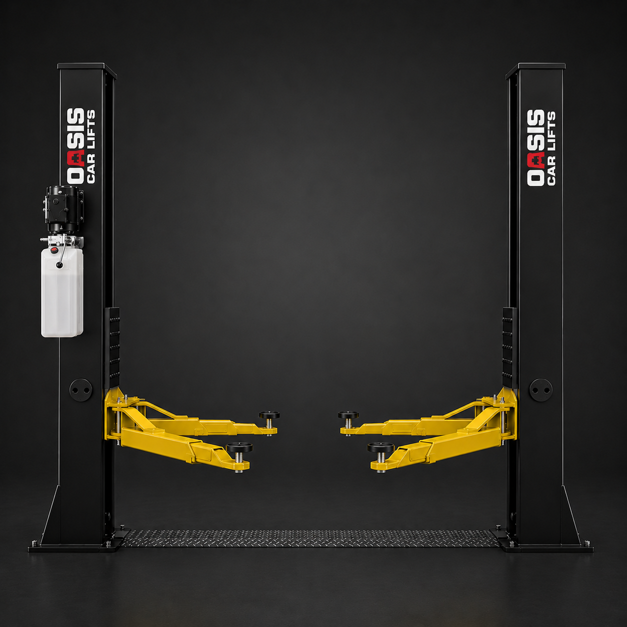 Base-plate 2-post lift