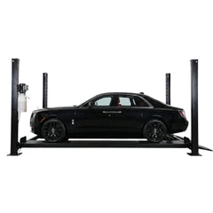 Extra Large 4-Post Car Lift 9,000 LB | 78" Drive-Under | Fits Full-Size Trucks