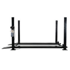 Extra Large 4-Post Car Lift 9,000 LB | 78" Drive-Under | Fits Full-Size Trucks